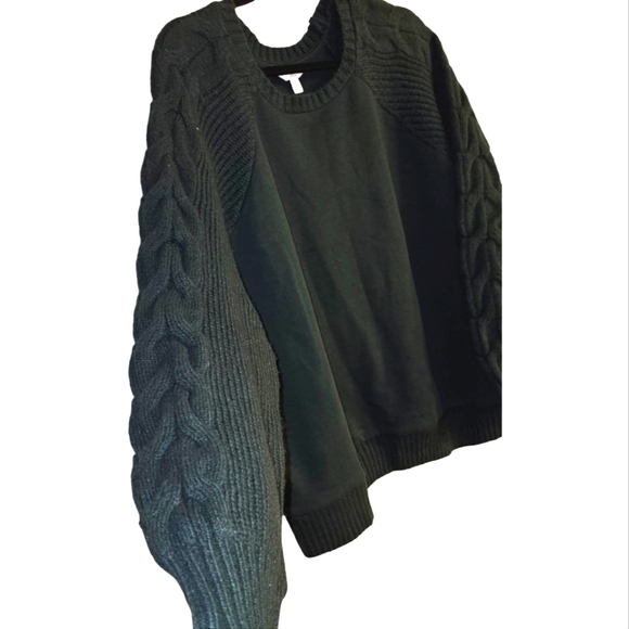 Time and Tru. Women's Green Crewneck Sweater. Size XXL. NWT. - Picture 4 of 9